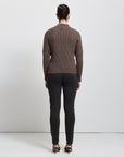 Carissa Cashmere Blend Knit | Biscuit