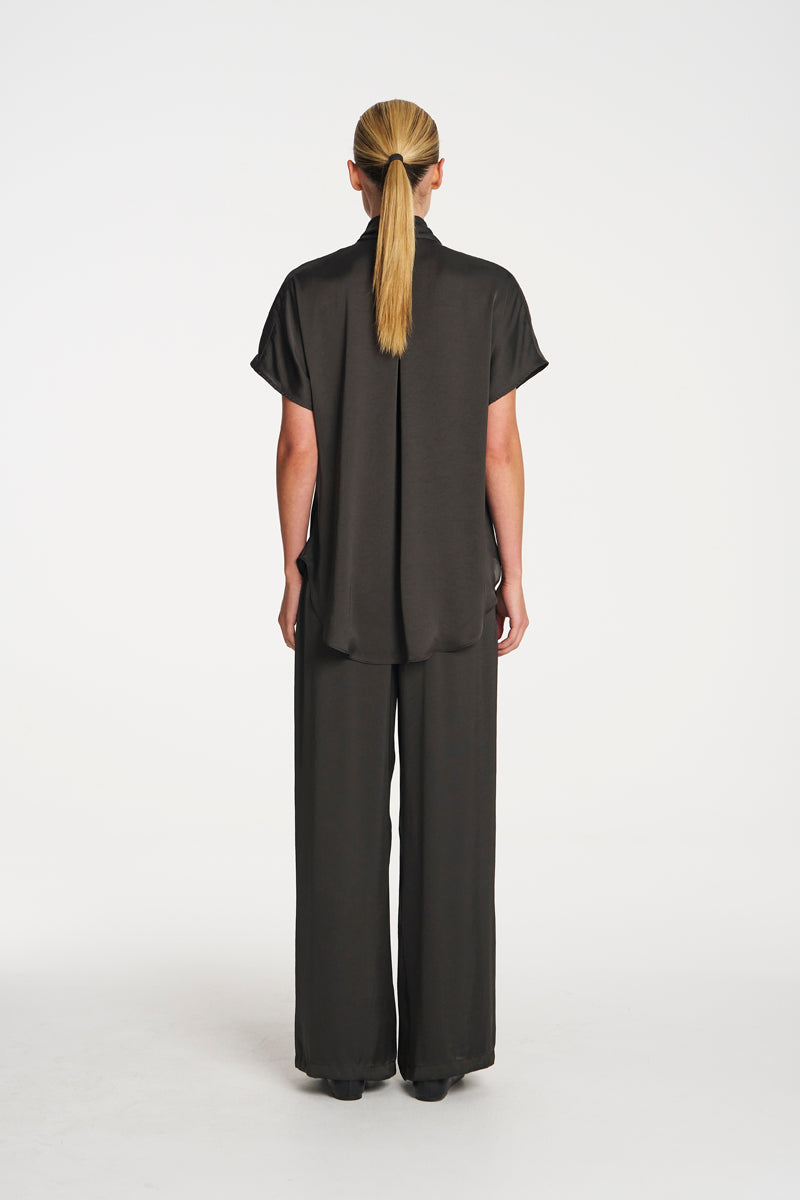 Maxi Pace Pant | Mink Mirror Satin