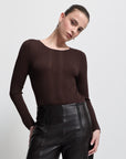 Base Layer Long Sleeve Knit | Espresso