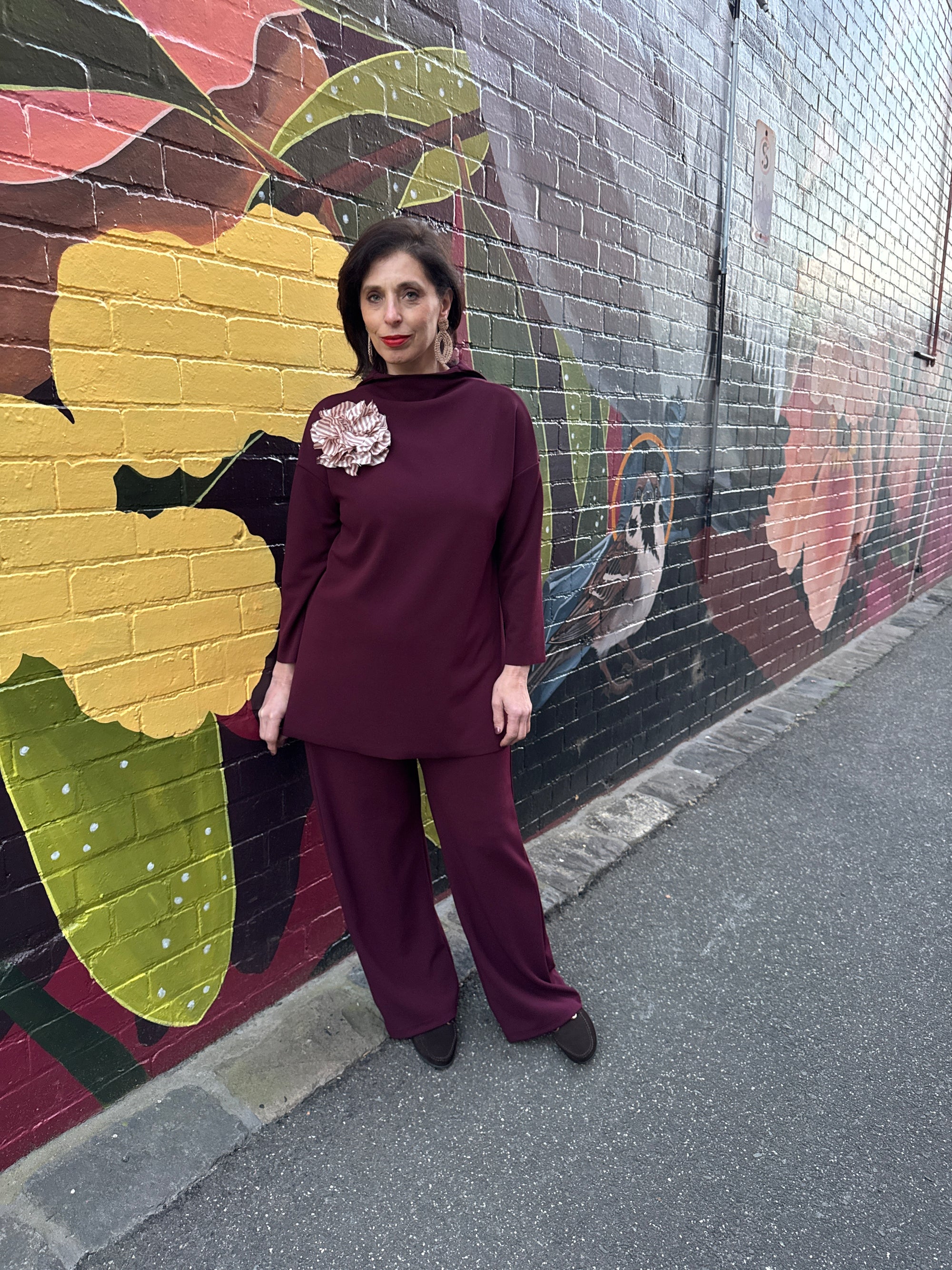 Venezia Pant | Merlot