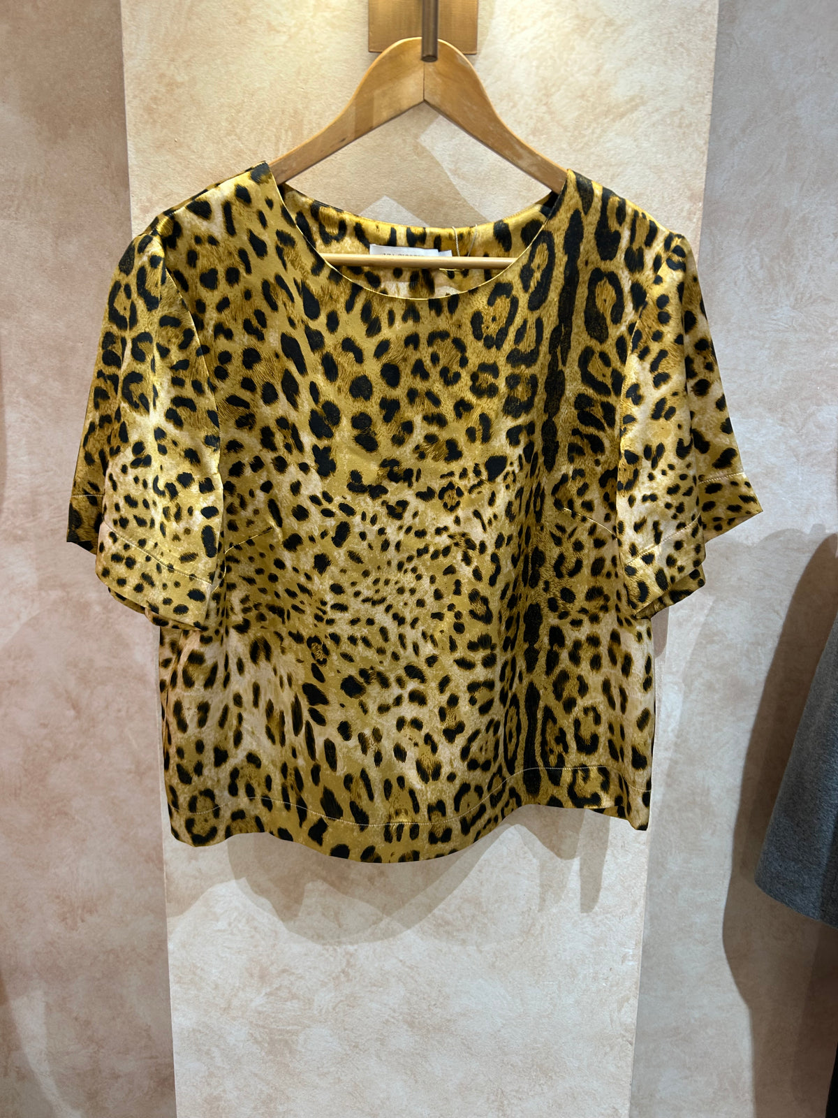 Ascoli Top | Leopard Silk