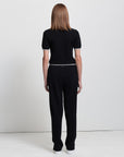 Base Layer Zip Polo | Black