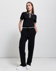 Base Layer Zip Polo | Black