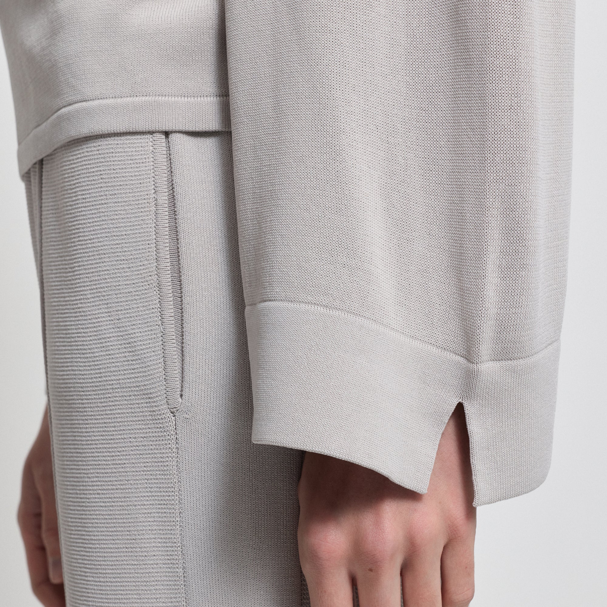 Base Layer Wide Leg Pant | Oyster