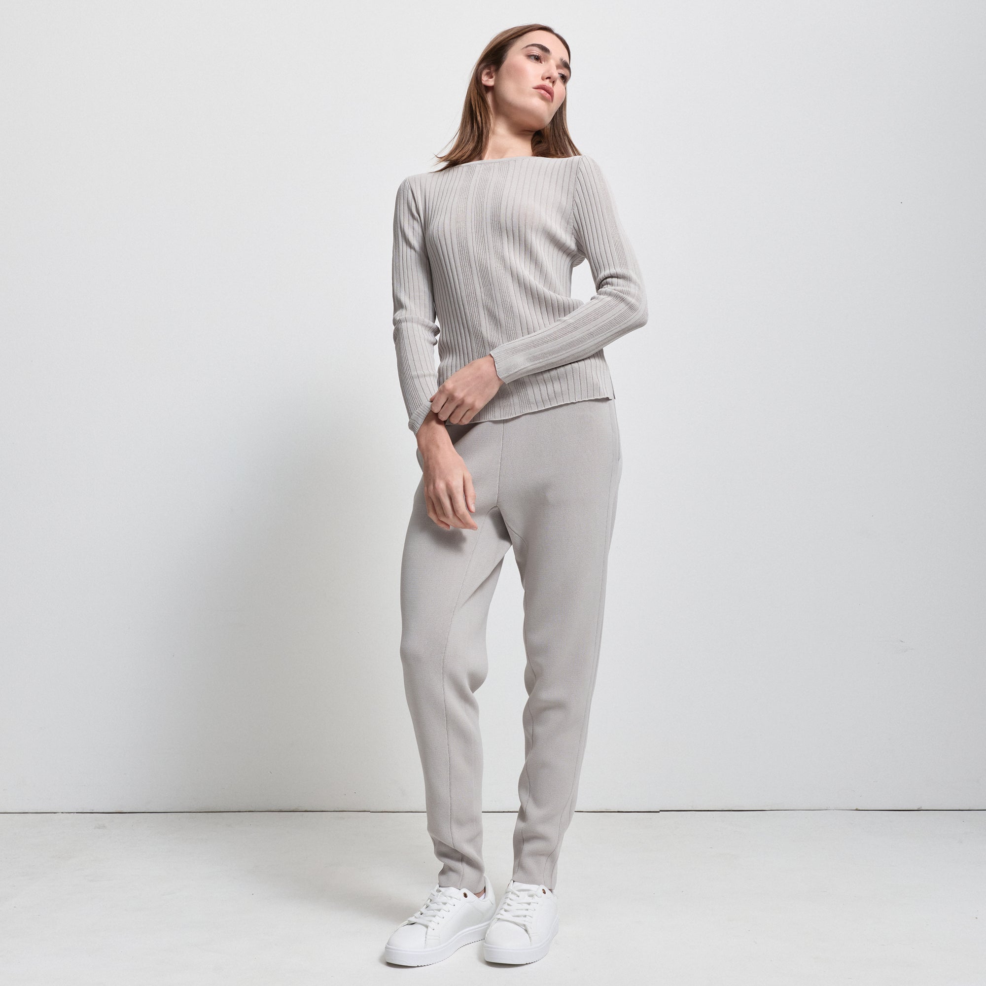 Base Layer Long Sleeve Knit | Oyster