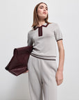 Base Layer Zip Polo | Oyster