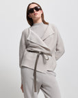 Eliana Cashmere Blend Knit | Oyster