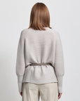 Eliana Cashmere Blend Knit | Oyster