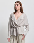 Eliana Cashmere Blend Knit | Oyster