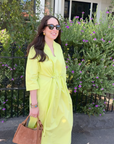 Sardinia Dress | Citrus Green