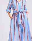 The Luna Dress | Nautical Stripe