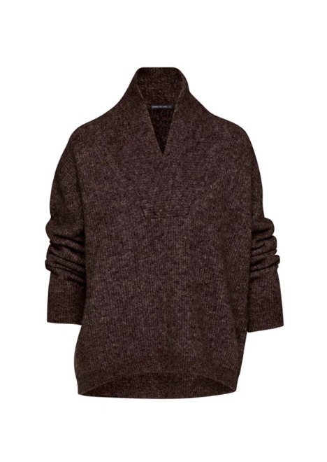 Moritz Alpaca Tunic | Espresso