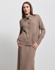 Claudine Knit Skirt | Toblerone