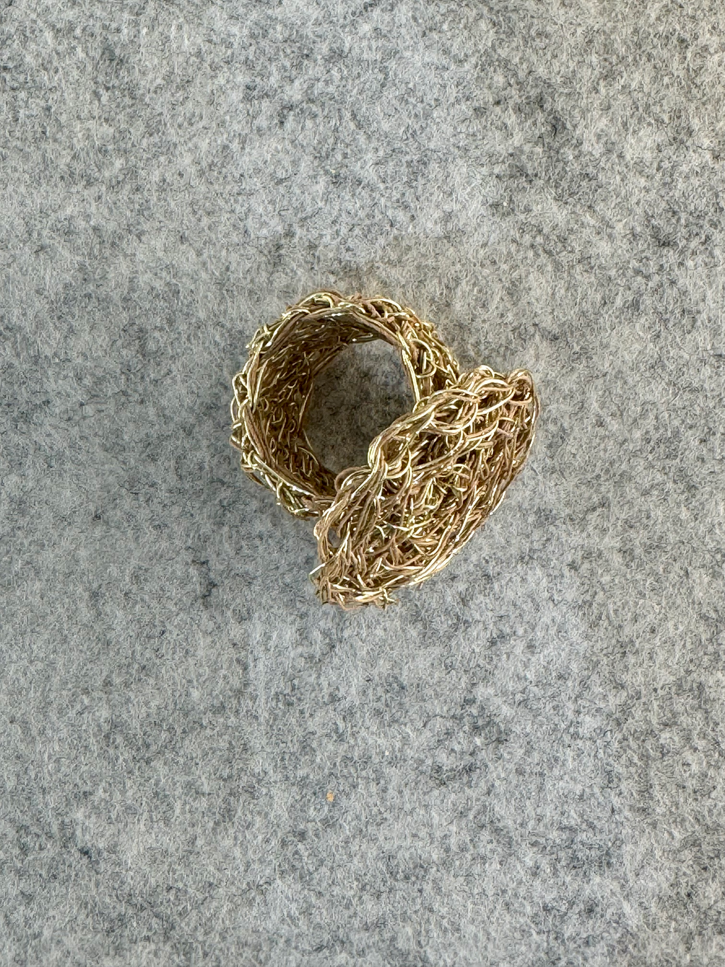 Vera Discus Ring | Gold – Via Gioberti