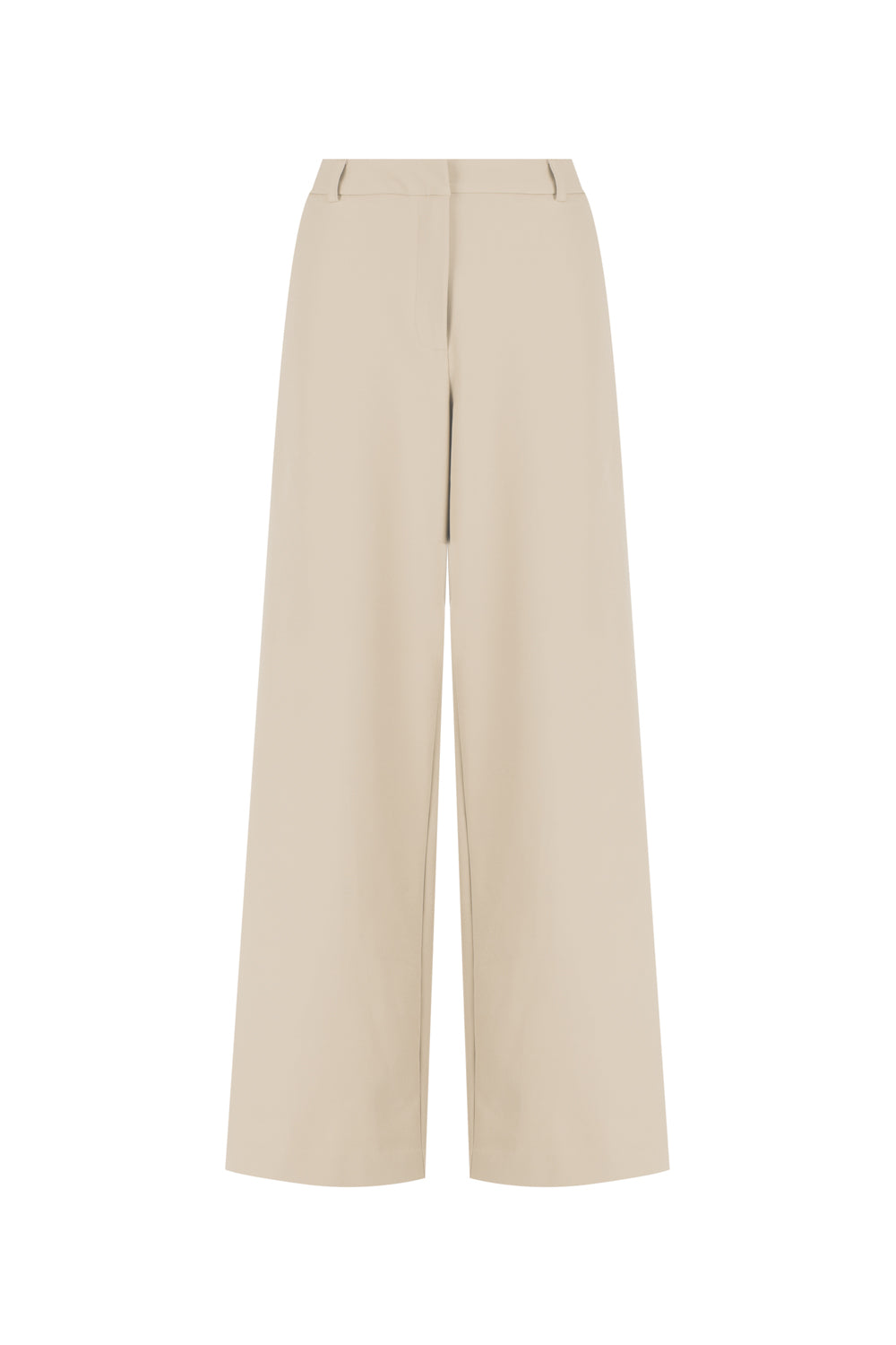Capri Wide Leg Pant | Cream