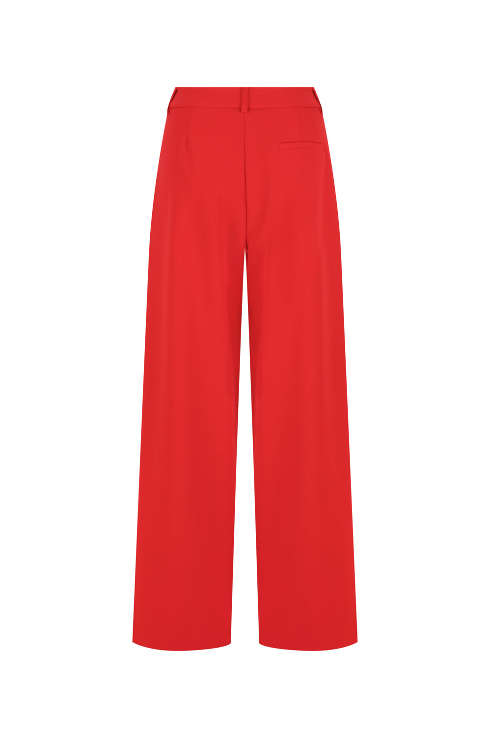 Capri Wide Leg Pant | Red