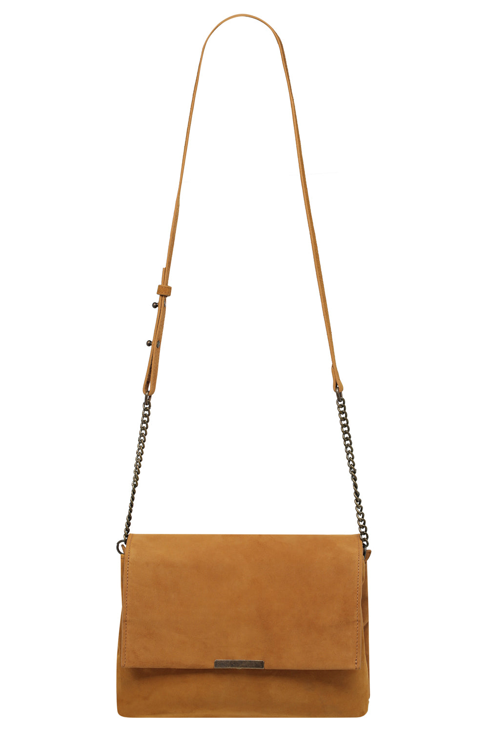 Siena Cross Body Bag | Mustard Suede
